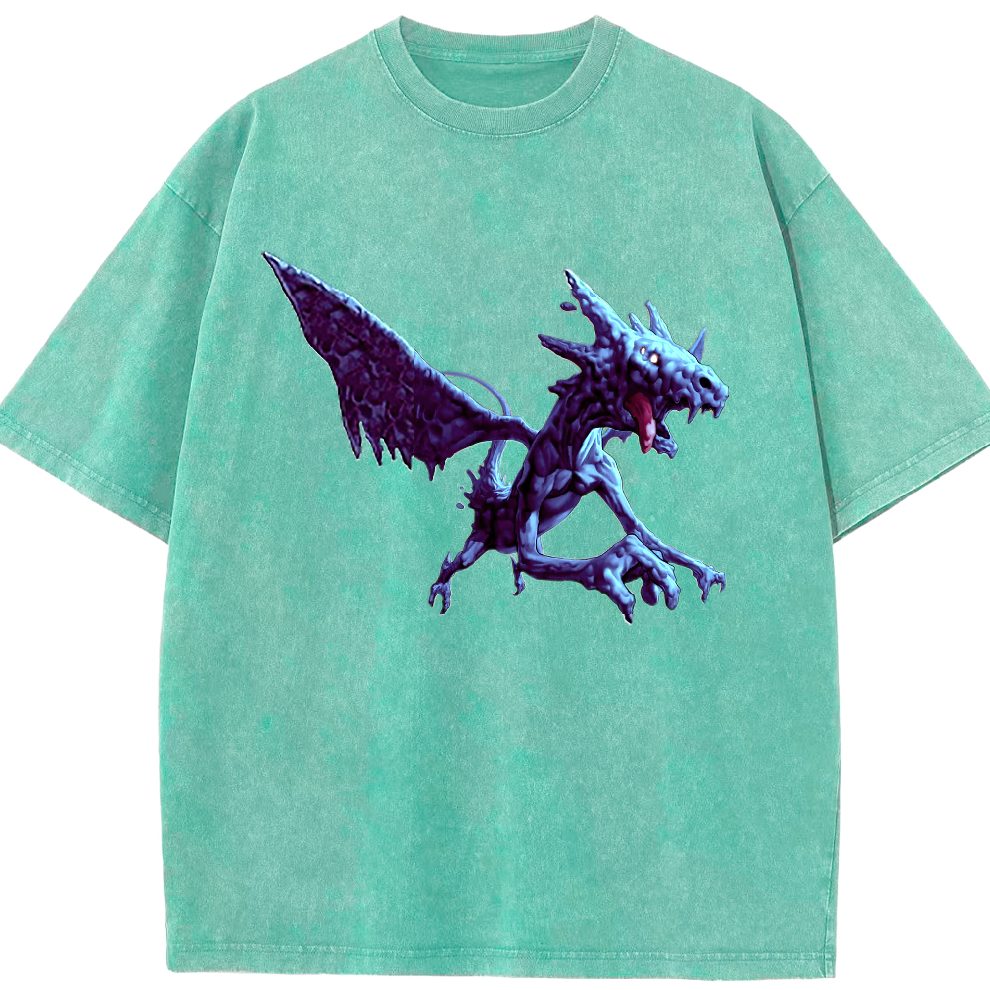 （画像用） 遊☆戯☆王 Yu-Gi-Oh! 綿100% ヴィンテージ風 半袖Tシャツ（フロントプリント）